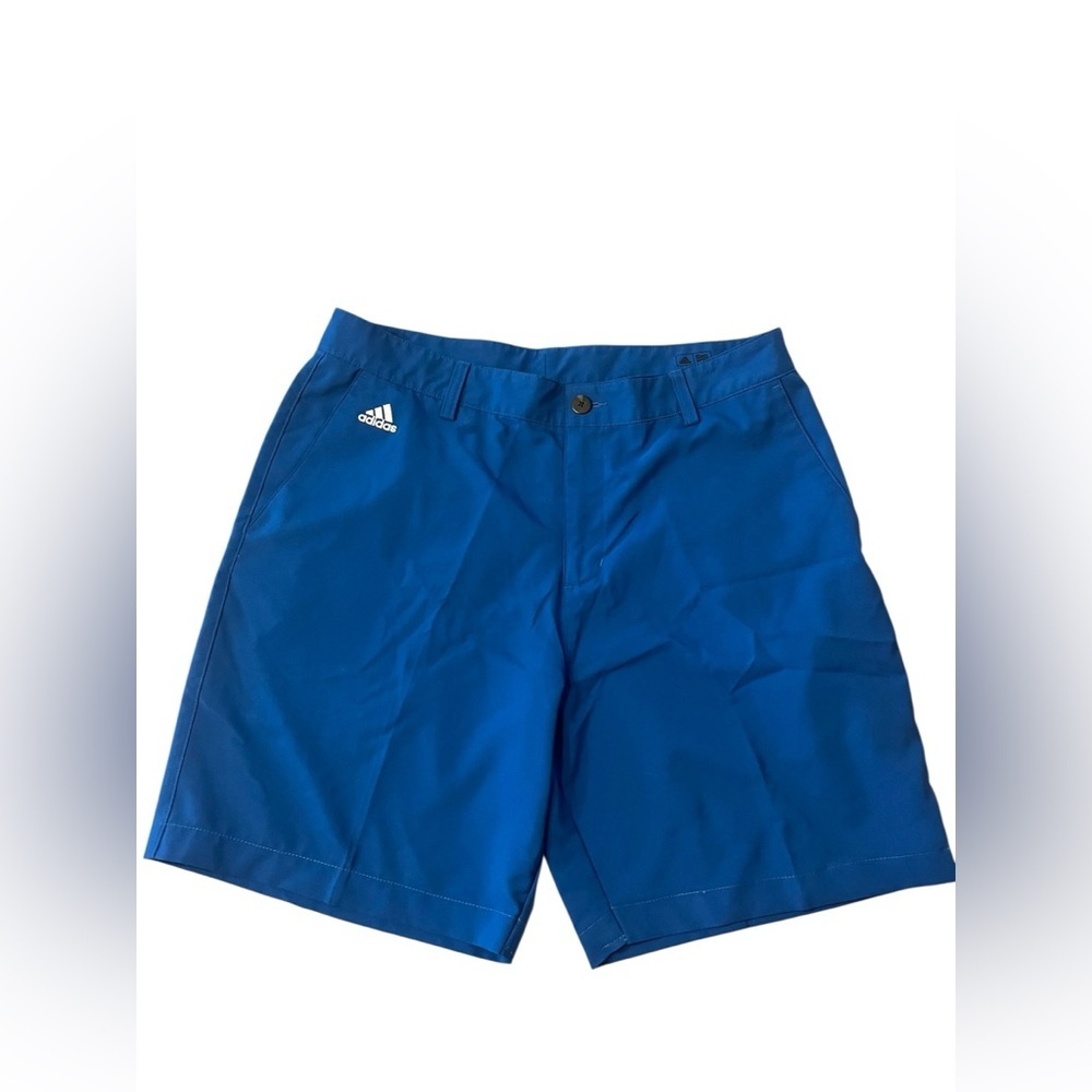 Adidas Men's Climalite Golf Shorts Three Stripes on Back Waist Sz 34